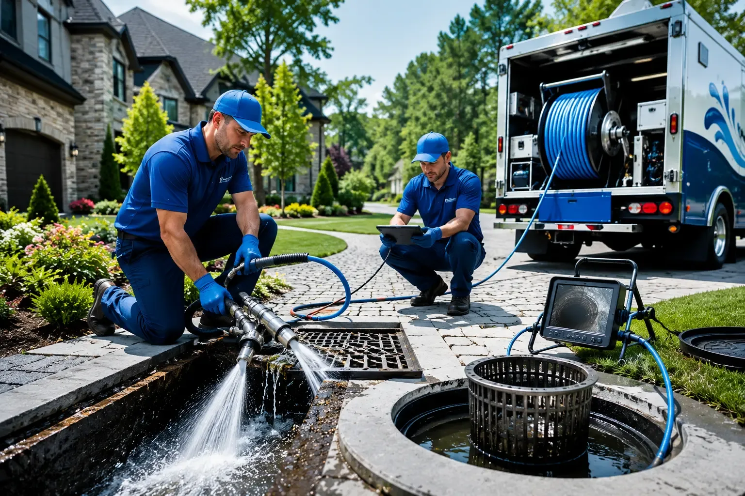Local outdoor drain cleaning professionals in Zebulon, GA
